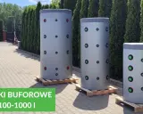 Trzy bufory ciepła DAS o pojemnościach 100-1000 l. Zastanawiasz się, na ile wystarczy bufor ciepła 1000l?
